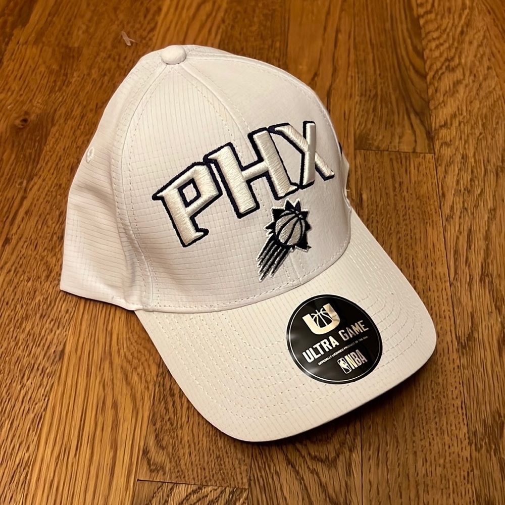 NWT! Phoenix Suns, NBA basketball hat white and purple